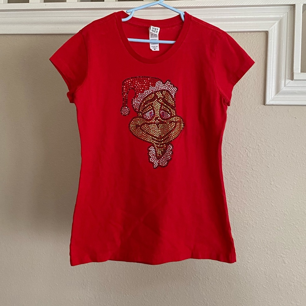 Girls Grinch Tee